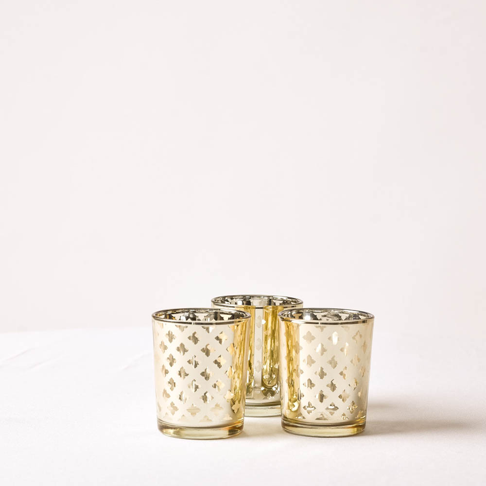 Gold Votives - Ashley and Company